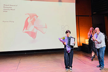 금속공예디자인학과 정호연 교수, ‘Romanian Jewelry Week 2026’ 그랜드 어워드 등 5관왕